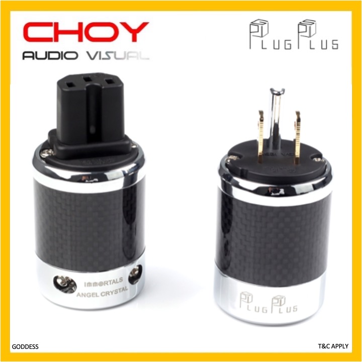 Plug Plus Gooddess Cystal Series Power Plug - Choy Audio Visual