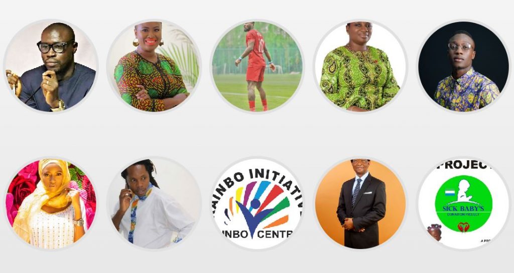 Ten Most Outstanding Sierra Leoneans Chozen Generation Sierra Leone