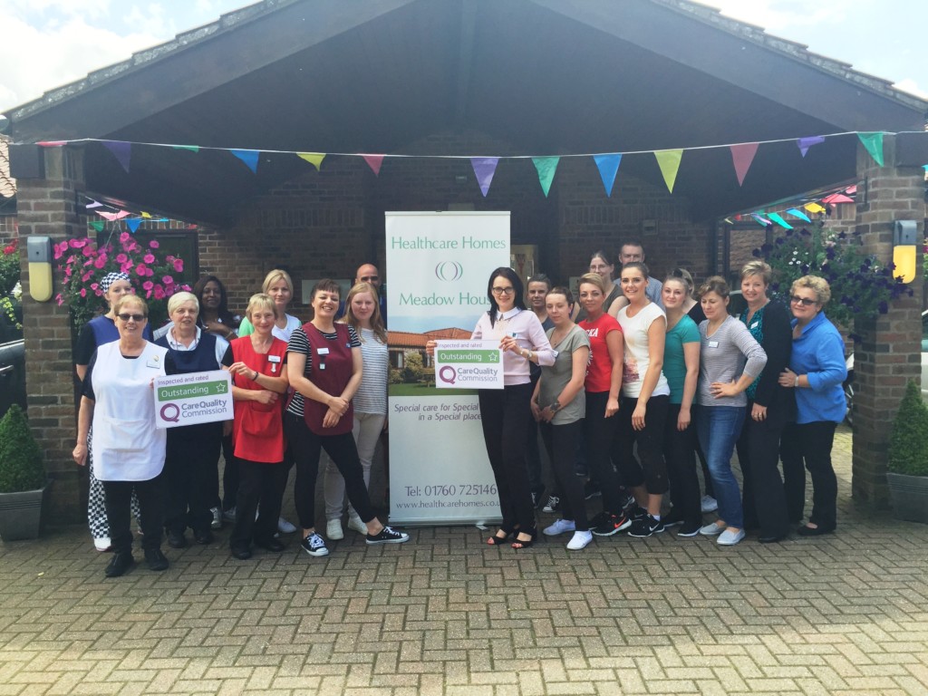 Norfolk nursing home celebrates Outstanding CQC rating