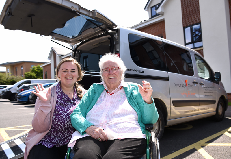 £15K donation drives minibus investment at Shropshire care home
