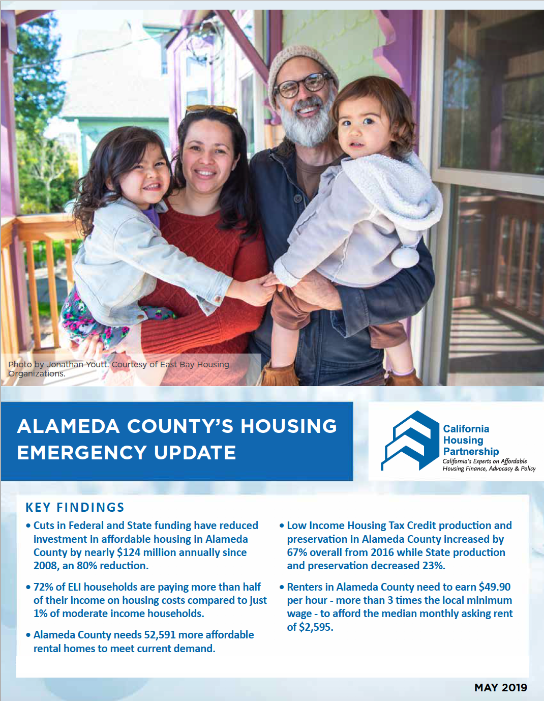 Alameda County Housing Need Report 2019 California Housing Partnership