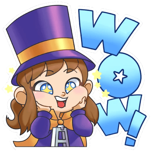 Telegram Sticker ? from «A Hat in Time» pack