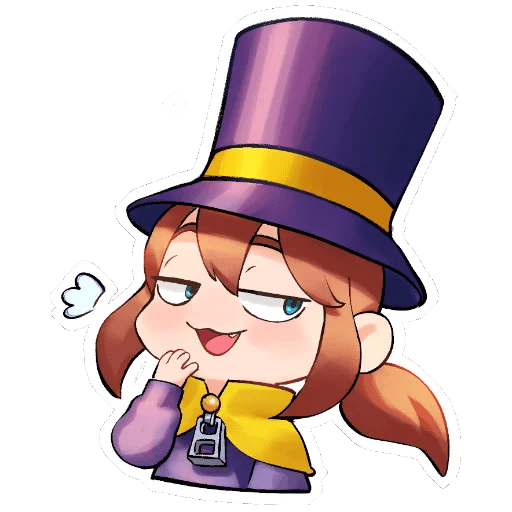 Telegram Sticker ? from «A Hat in Time» pack
