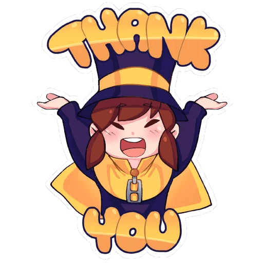 Telegram Sticker ? from «A Hat in Time» pack