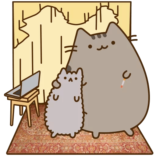 Pusheen The Cat Telegram stickers
