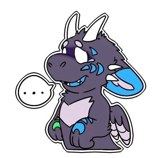 Angel Dragon Telegram stickers