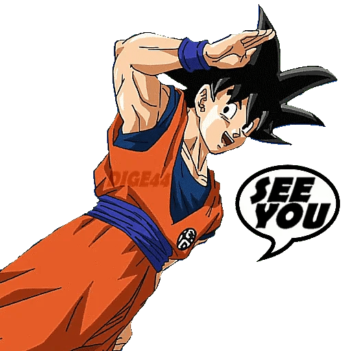 Telegram Sticker 🤗 from «🇬🇧DRAGON BALL SUPER» pack