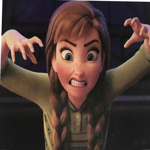 Telegram Sticker 🤬 from «Disney Princess» pack