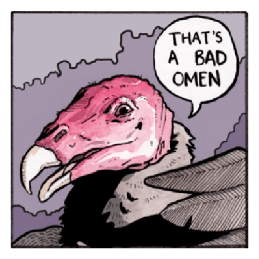 Telegram Sticker 😈 from «False Knees» pack