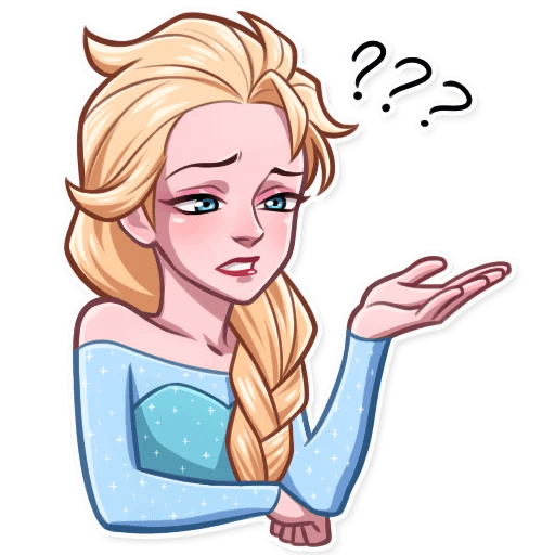 Elsa Telegram stickers