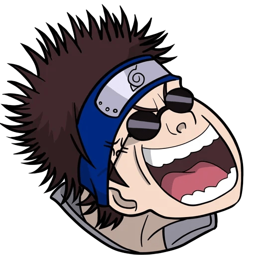 Telegram Sticker 🤣 from «Naruto» pack