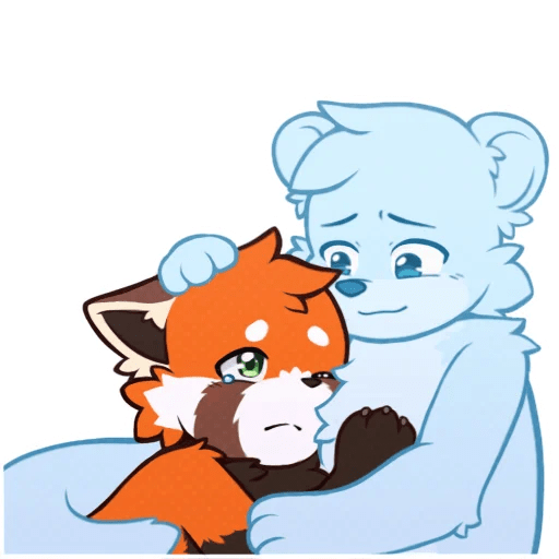 Telegram Sticker 🤗 from «Red Panda By nyanpizza» pack