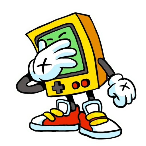 Telegram Sticker 😀 from «Old School Game» pack