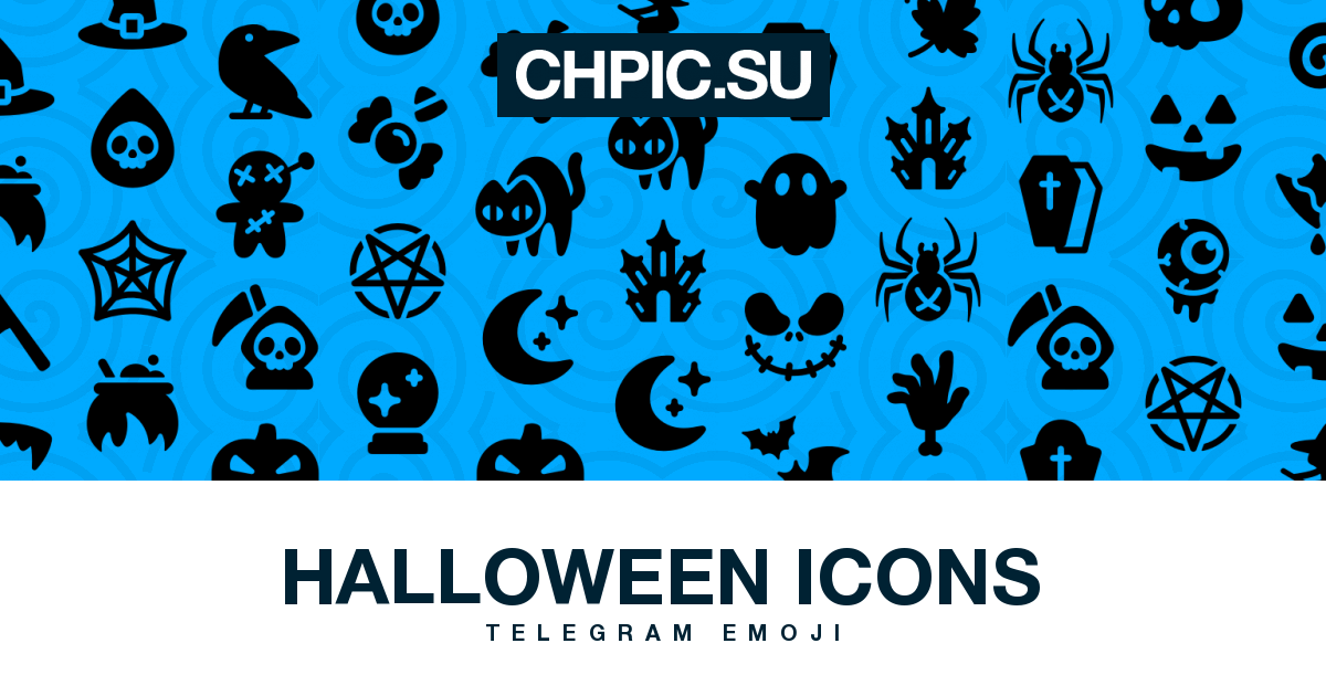 Halloween Icons Telegram Animated Emoji