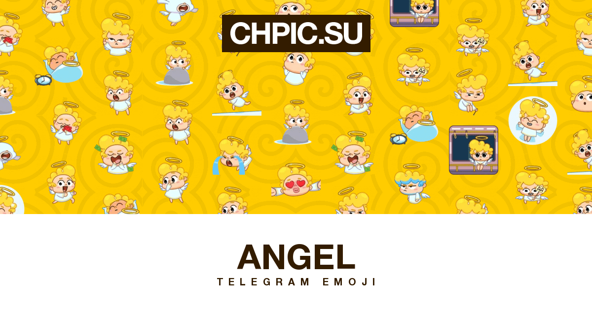Angel Telegram Animated Emoji
