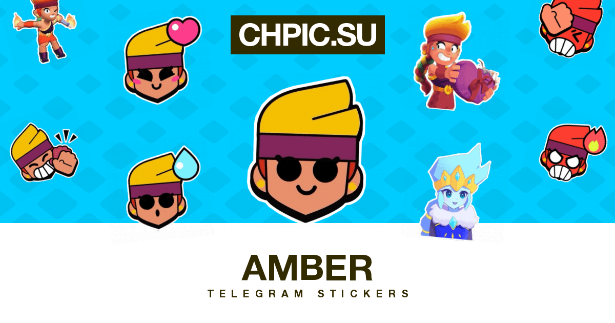 Amber Telegram stickers