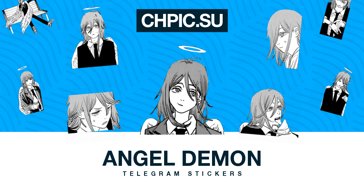 Angel Demon Telegram stickers