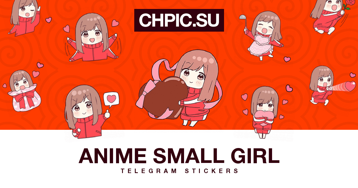Anime Small Girl Telegram stickers
