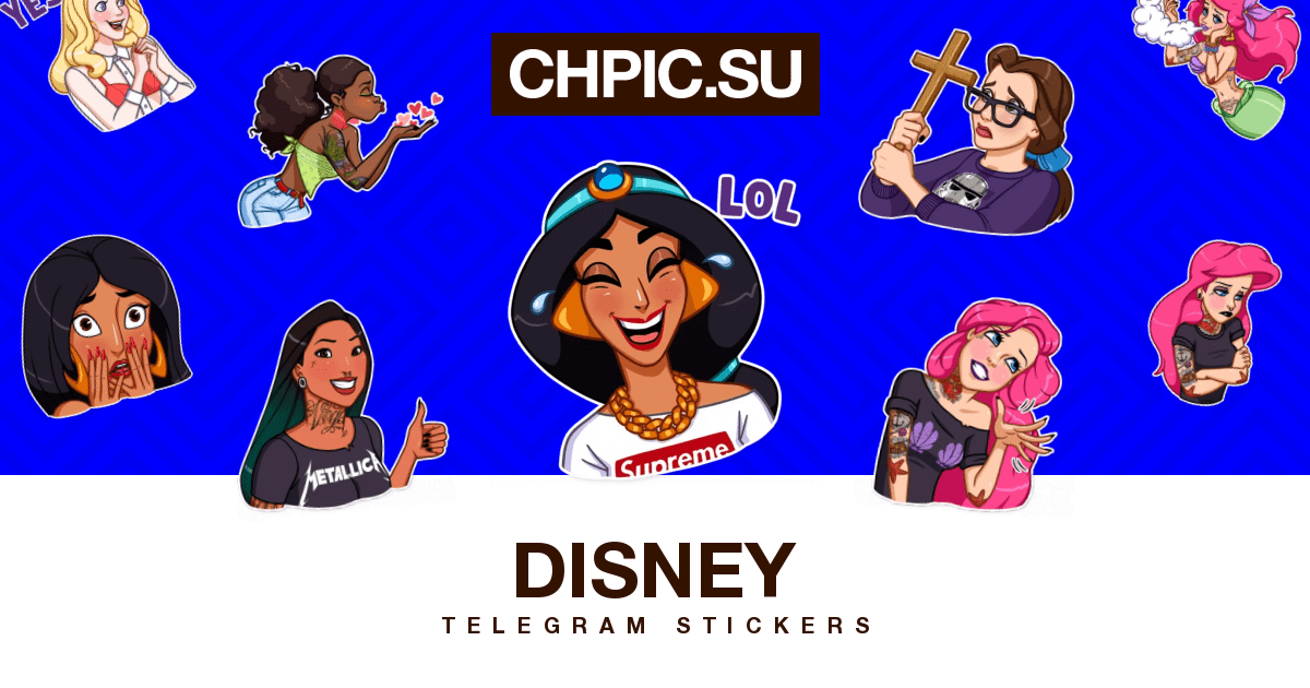 Telegram Sticker 😈 from «Disney» pack