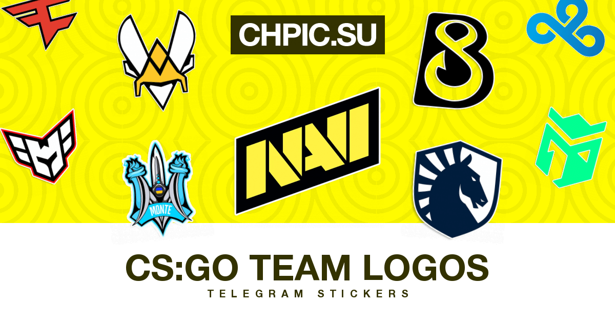 CSGO Team Logos Telegram stickers