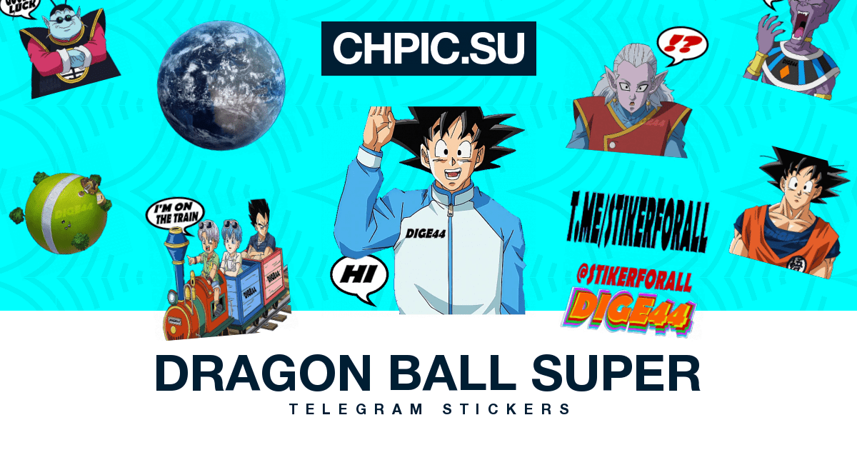 🇬🇧DRAGON BALL SUPER Telegram stickers