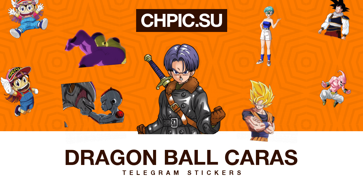 Telegram Sticker 🍕 from «Dragon Ball Caras» pack