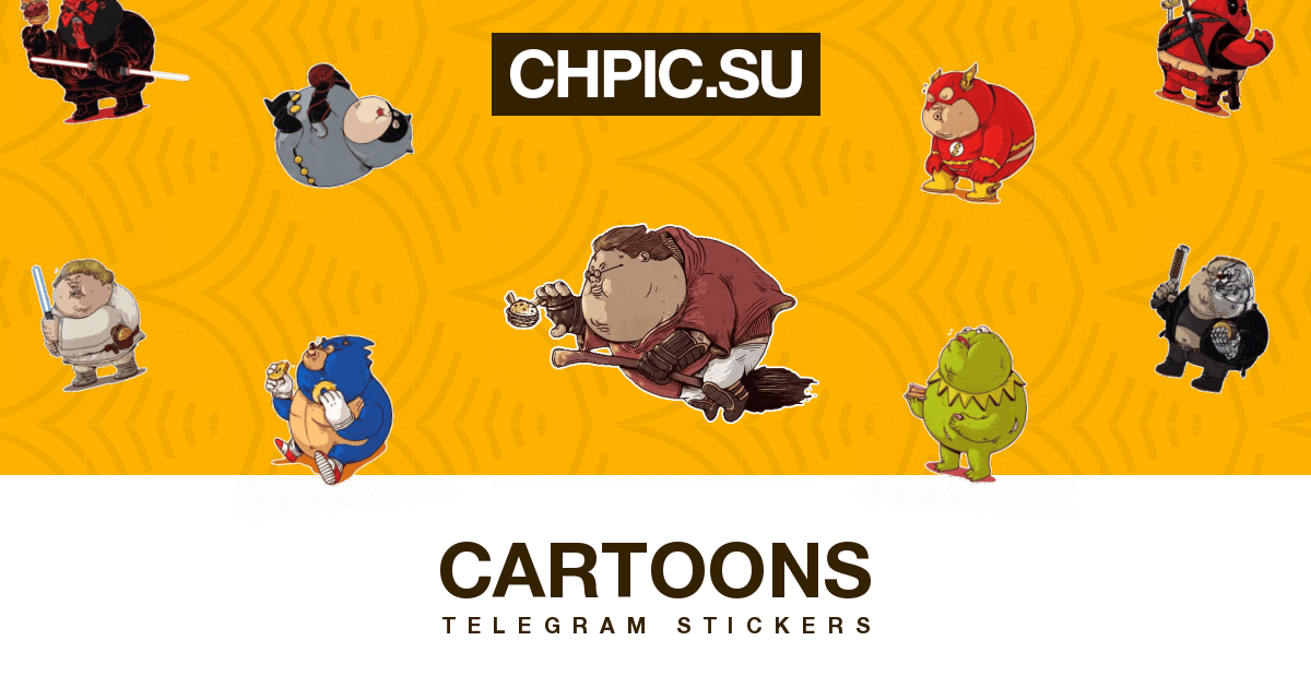 Cartoons Telegram stickers