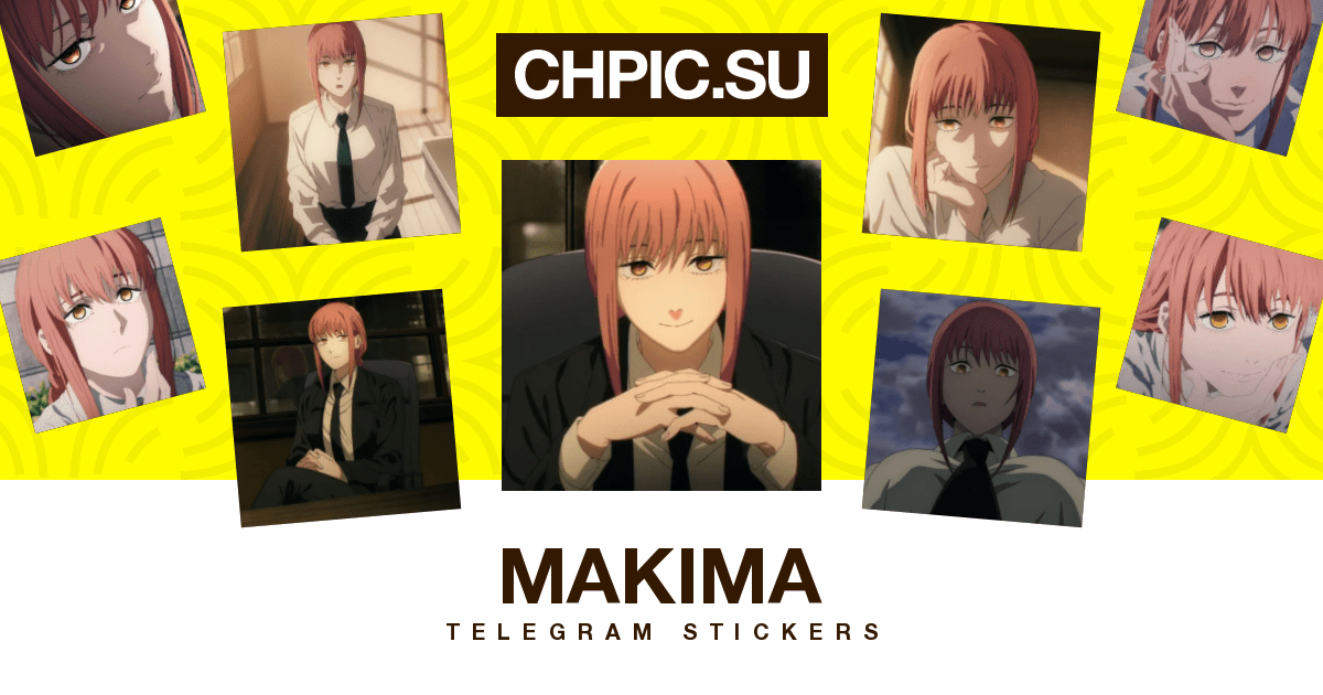 Makima Telegram stickers