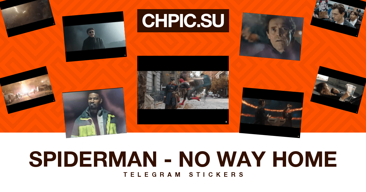 Telegram Sticker 🕷 from «Spiderman No way home» pack