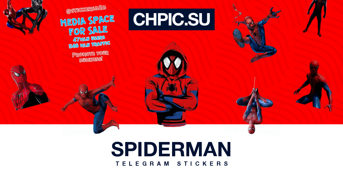 Spiderman Telegram stickers