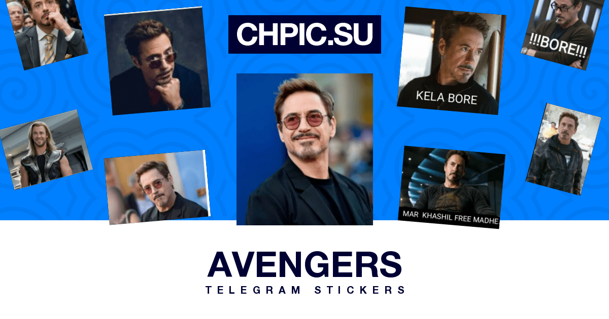 Avengers Telegram stickers