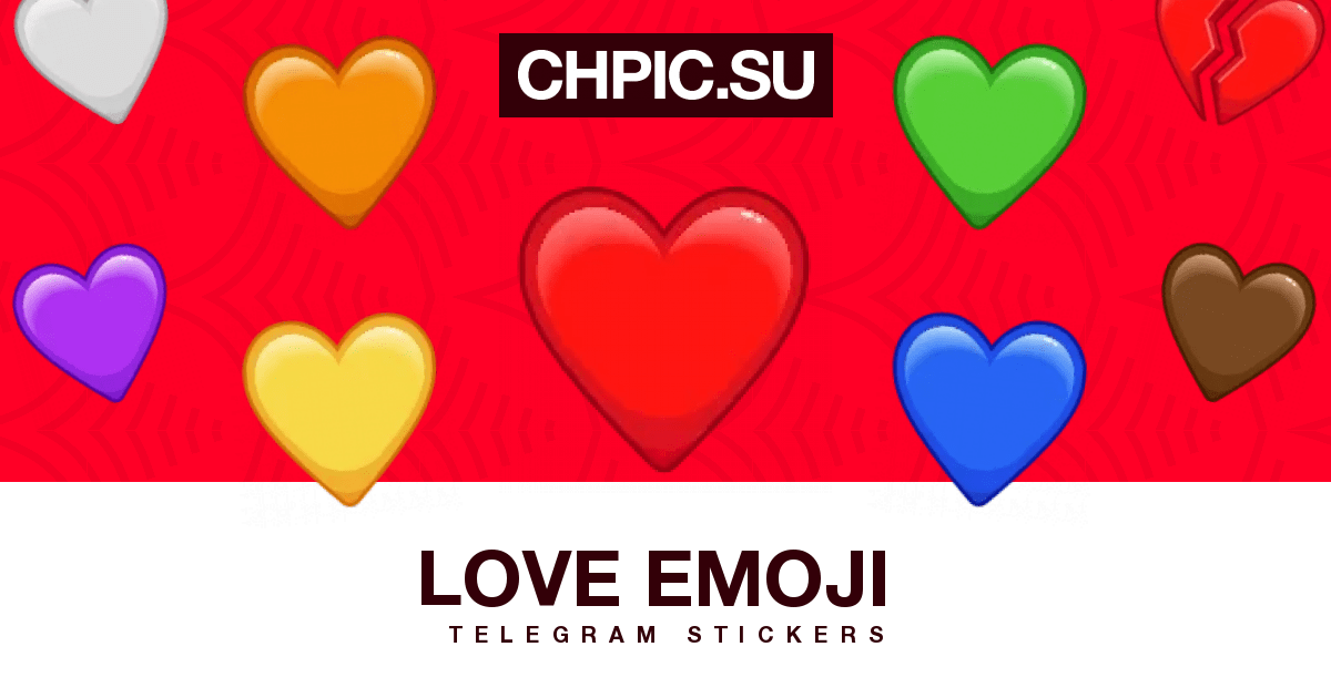 Love Emoji Animated telegram stickers