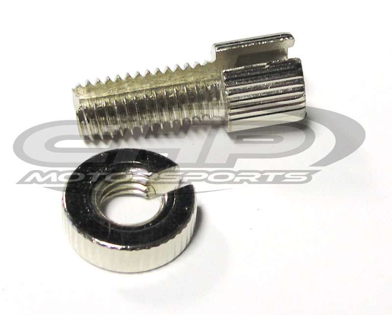 Holder and jam nut, KIT. Cable holder and Jam Nut KIT CHP Motorsports