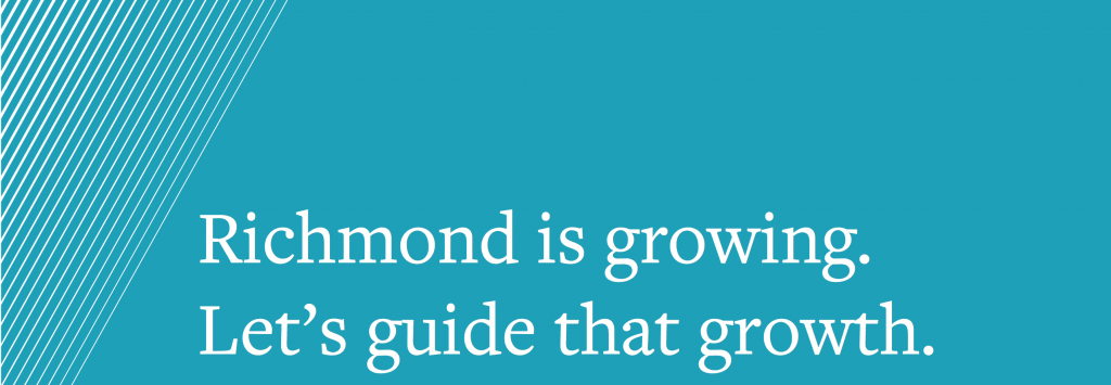 Master Plan "Richmond 300" launch event this coming Tuesday CHPN