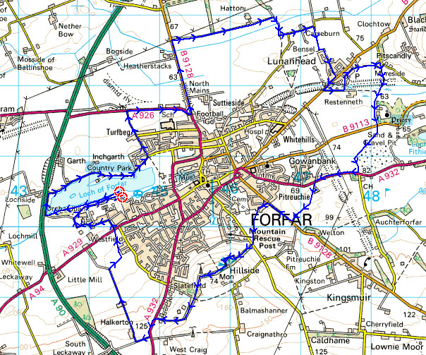 Chris's Blog Forfar MultiTerrain Half Marathon