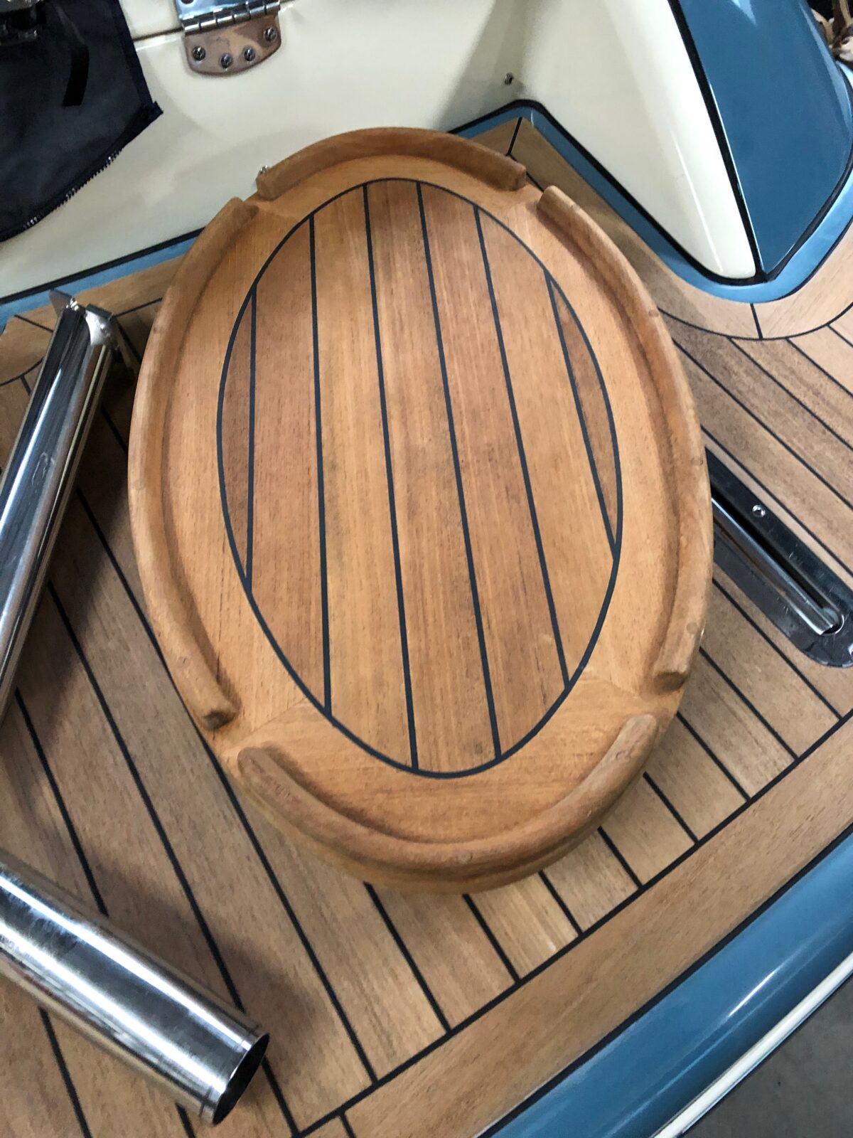 Teak Cockpit table Exclusive Sportsboats Maaseik