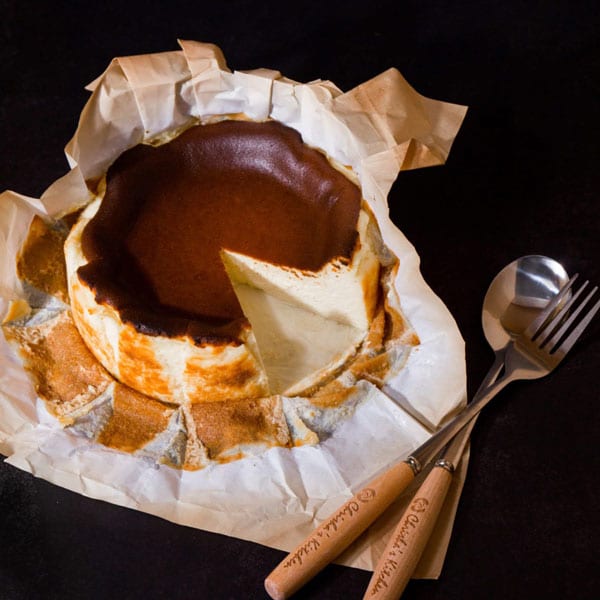 Burnt Basque Cheesecake (Sugar Free, Low Carb, & Gluten Free) Chrisha's Kitchen