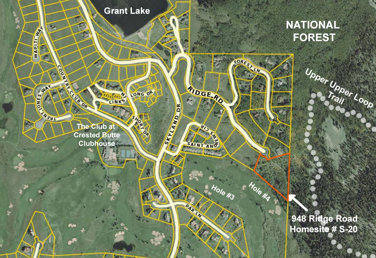 New Crested Butte Homesite For Sale Golf Course Crested Butte Real