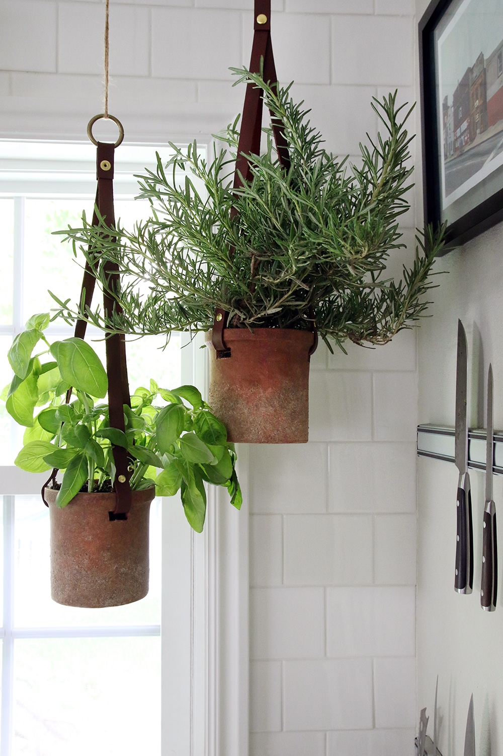 Hanging Herbs in the Kitchen Chris Loves Julia