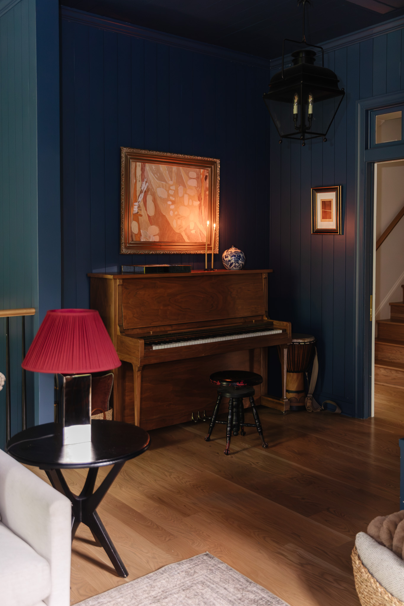 From Desk Nook to Piano Nook: Our Bonus Room Update