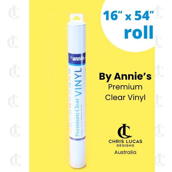 By Annie Clear Premium Vinyl Chris Lucas Designs Bag Making
