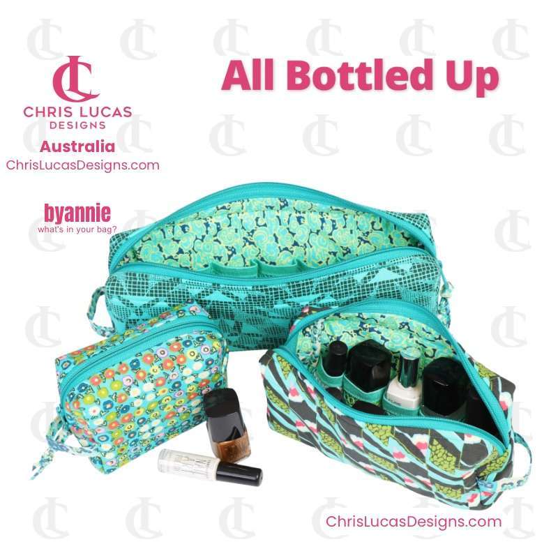 By Annie All Bottled Up Sewing Pattern Chris Lucas Designs Bag