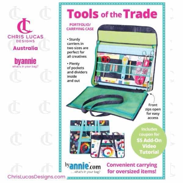 Tools Of The Trade By Annie Sewing Pattern Chris Lucas Designs Bag