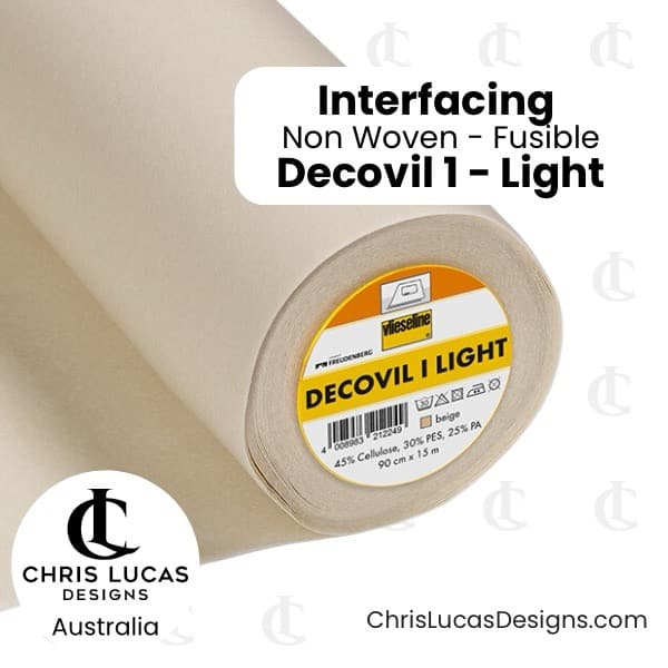 Decovil Light Chris Lucas Designs Bag Making Supplies Australia
