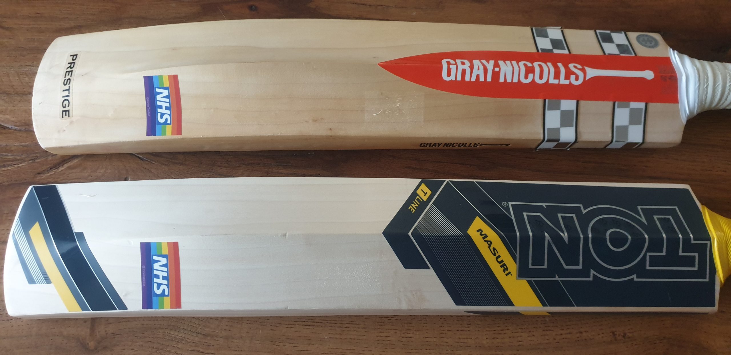 Product Review Masuri TON T Line Cricket Bat v GrayNicolls Prestige