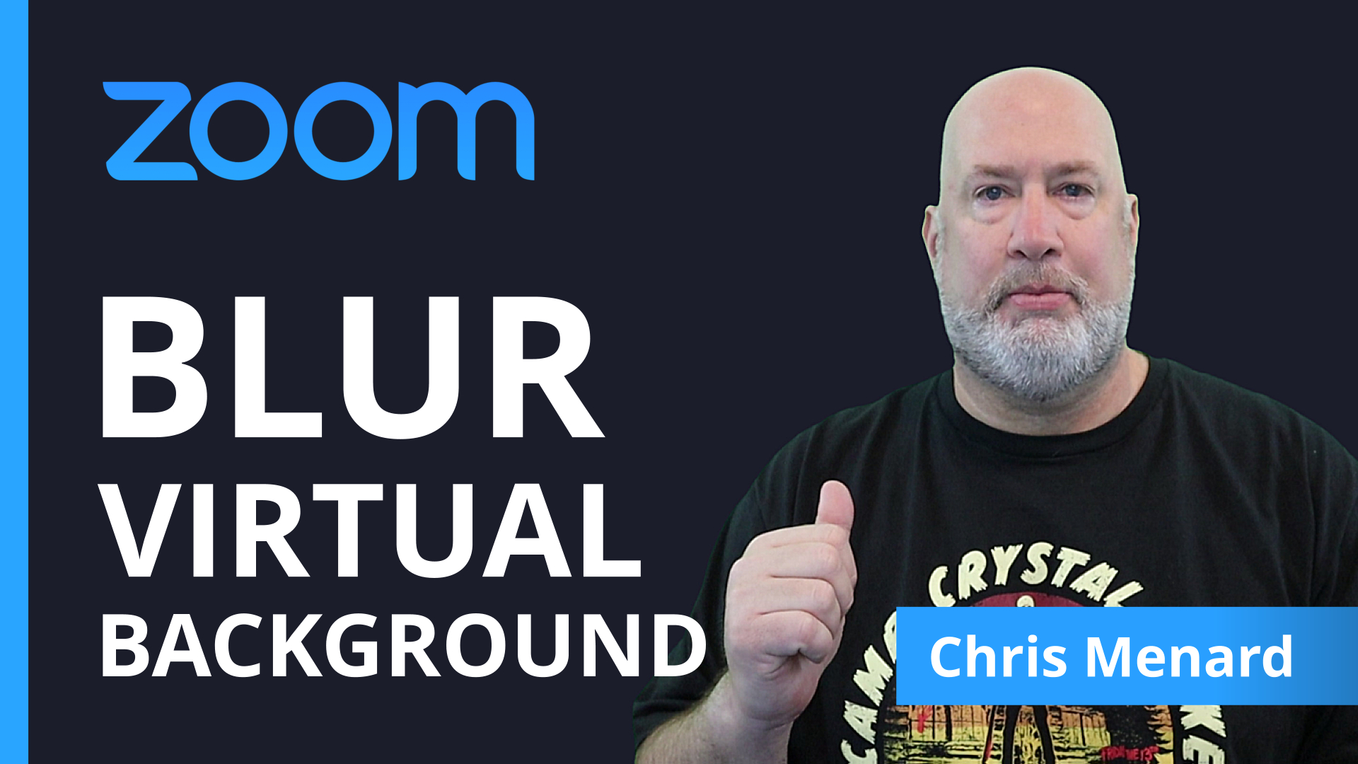 Zoom Blur your background virtual background New Feature Chris