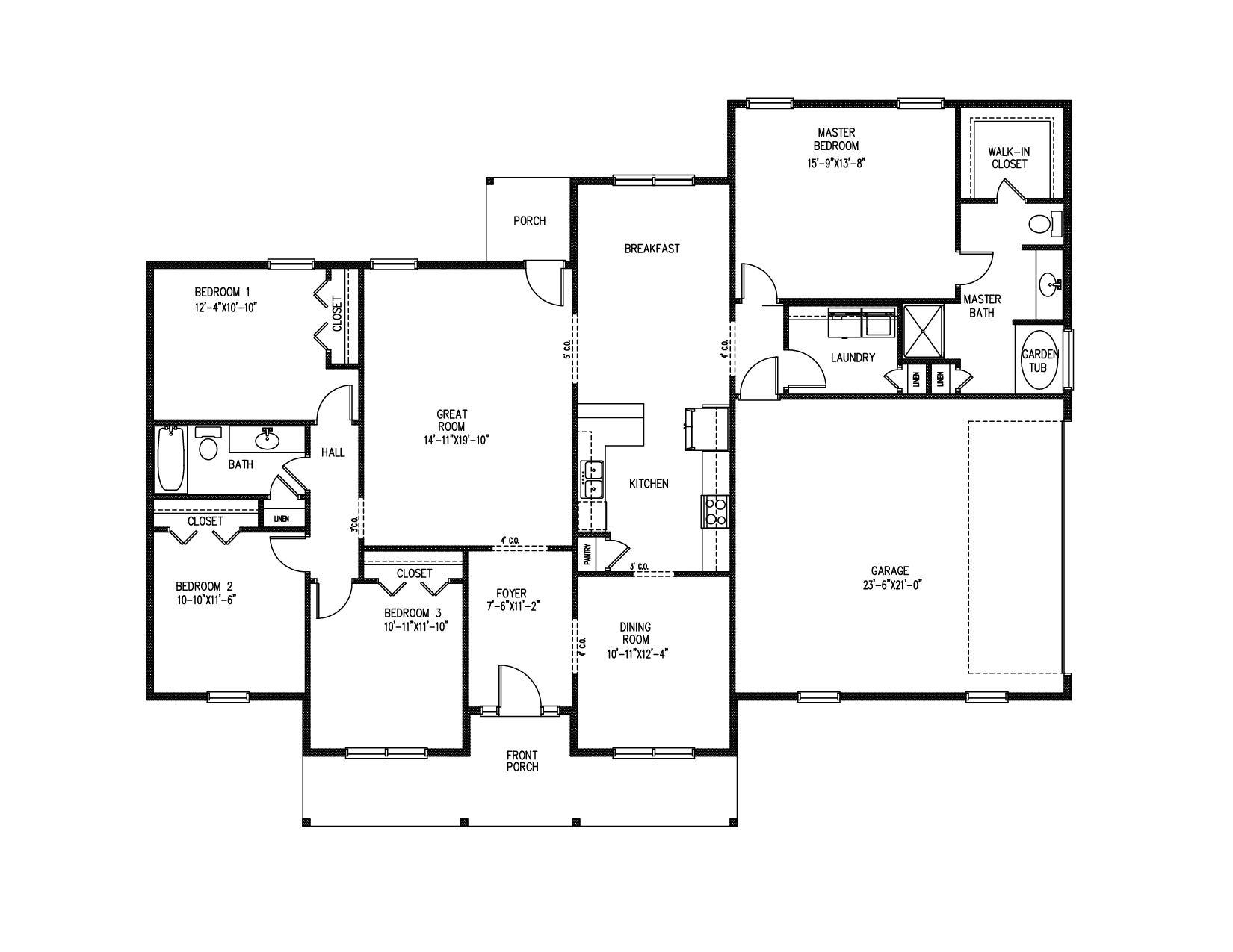 Braddock Gable Chris Mill Homes