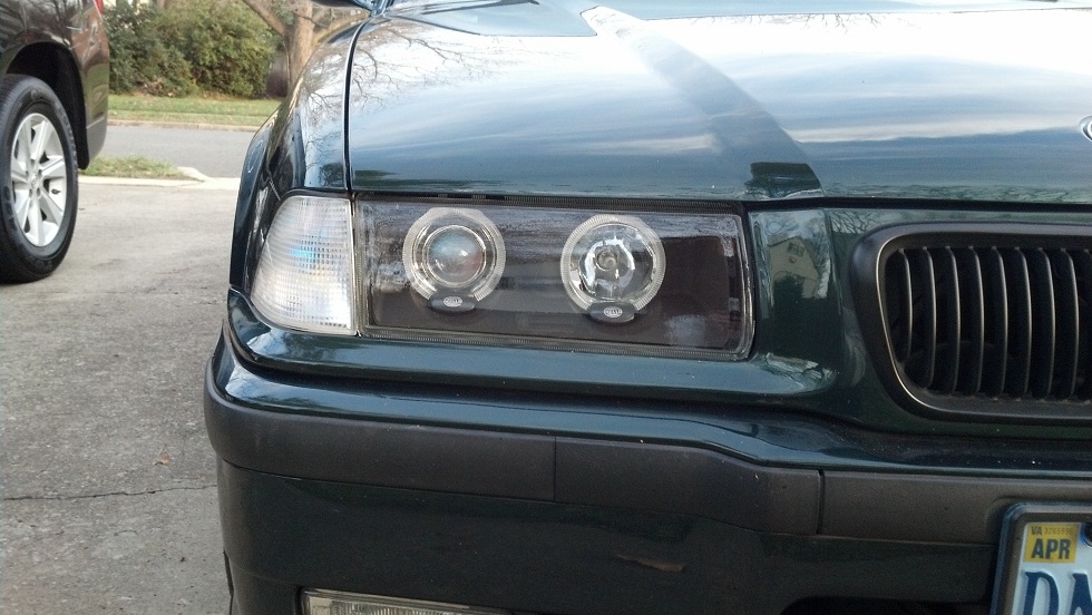 Upgrading my E36 M3 headlights with Hella shadowline Euro kit