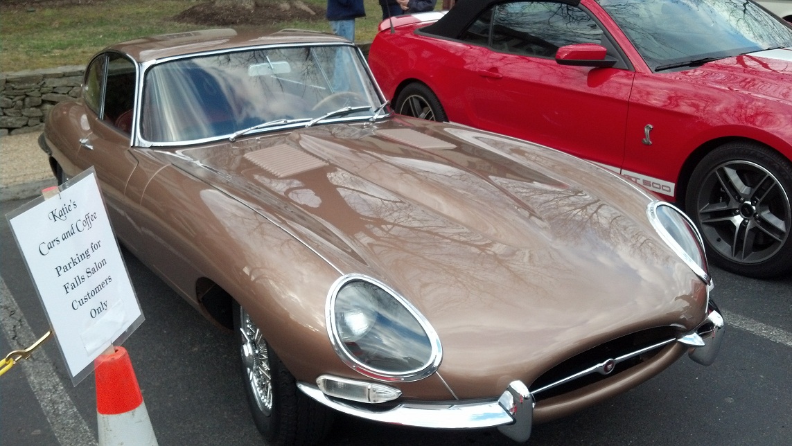 Cars and Coffee at Katie's in Great Falls is a big event