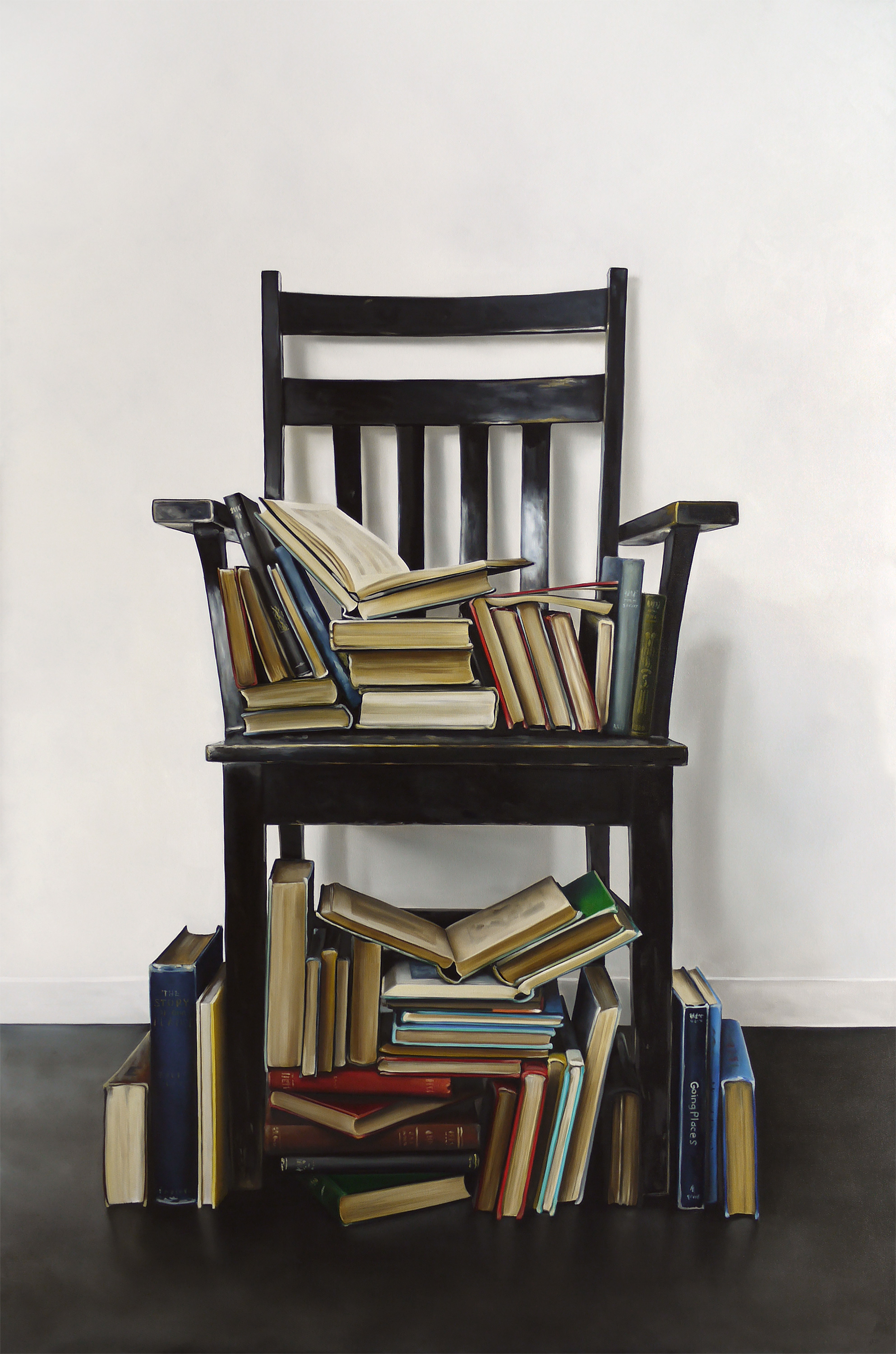 Antique Chair & Books Christopher Stott